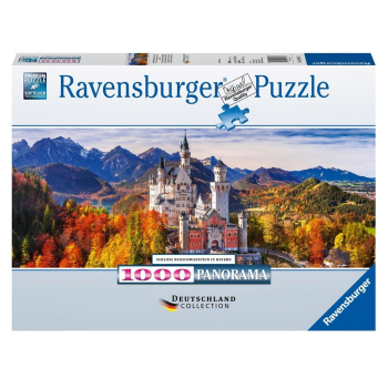Puzzle 1000 Zamek Neuschwanstein Panorama